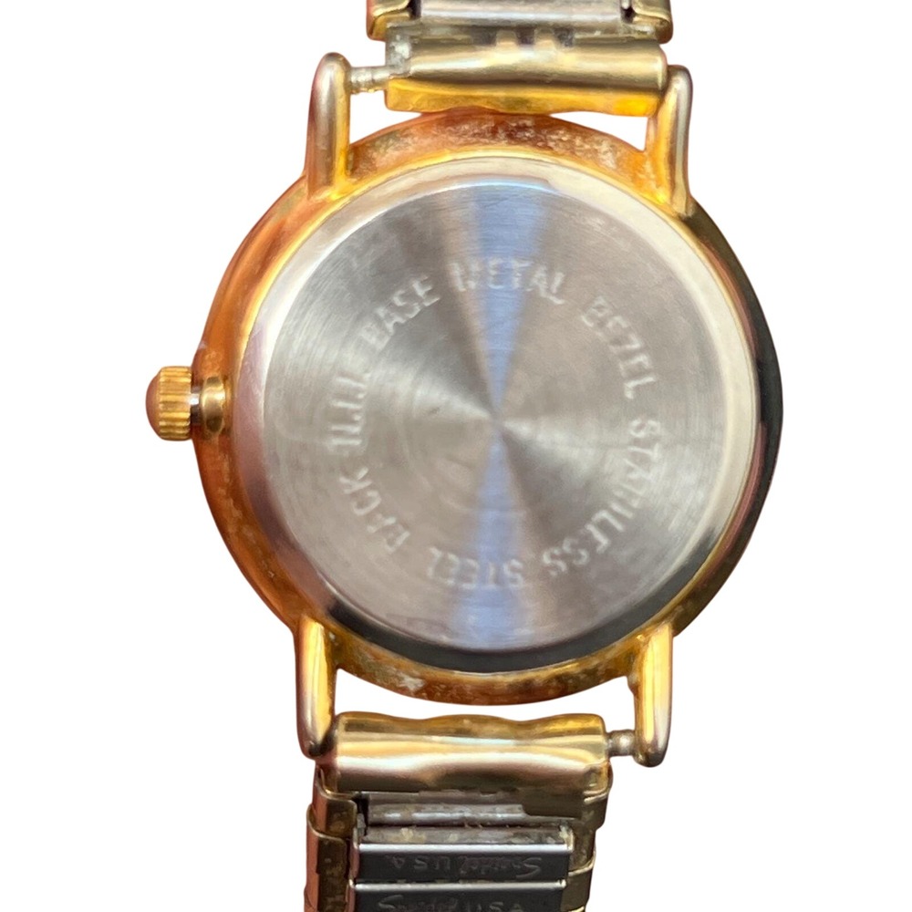 Vintage Collezio Gold-Tone Watch with Speidel Expansion Band - Picture 5 of 7